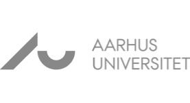 Aarhus University logo grayscale