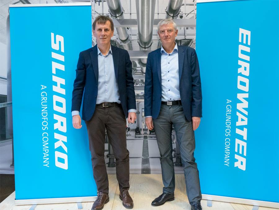 Kurt Hufnagl and Torben Buhl former owner and CEO's of EUROWATER continue as managing directors.