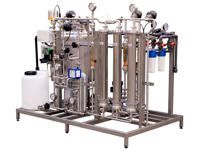Demineralizer used for surface treatment