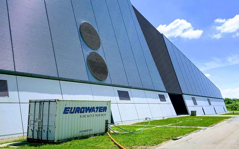 Water treatment in container from Eurowater