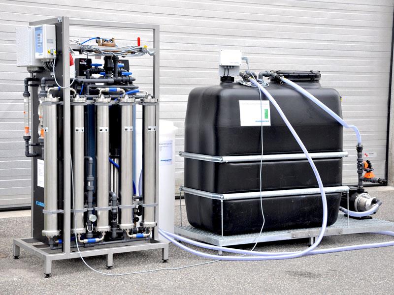 Eurowater compact reverse osmosis unit for rent