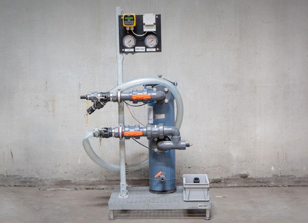 Connection kit UV disinfection unit rental