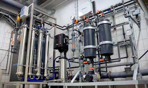 Membrane Degassing Unit At District Heating Plant